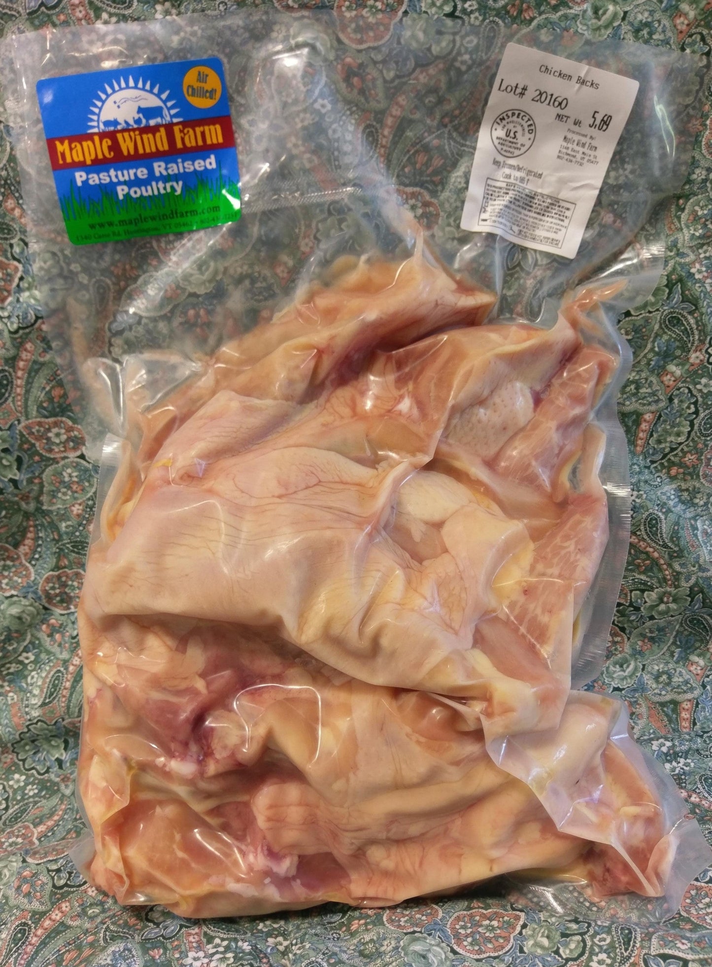 Retail Case (8 packages) - Backs - Fresh