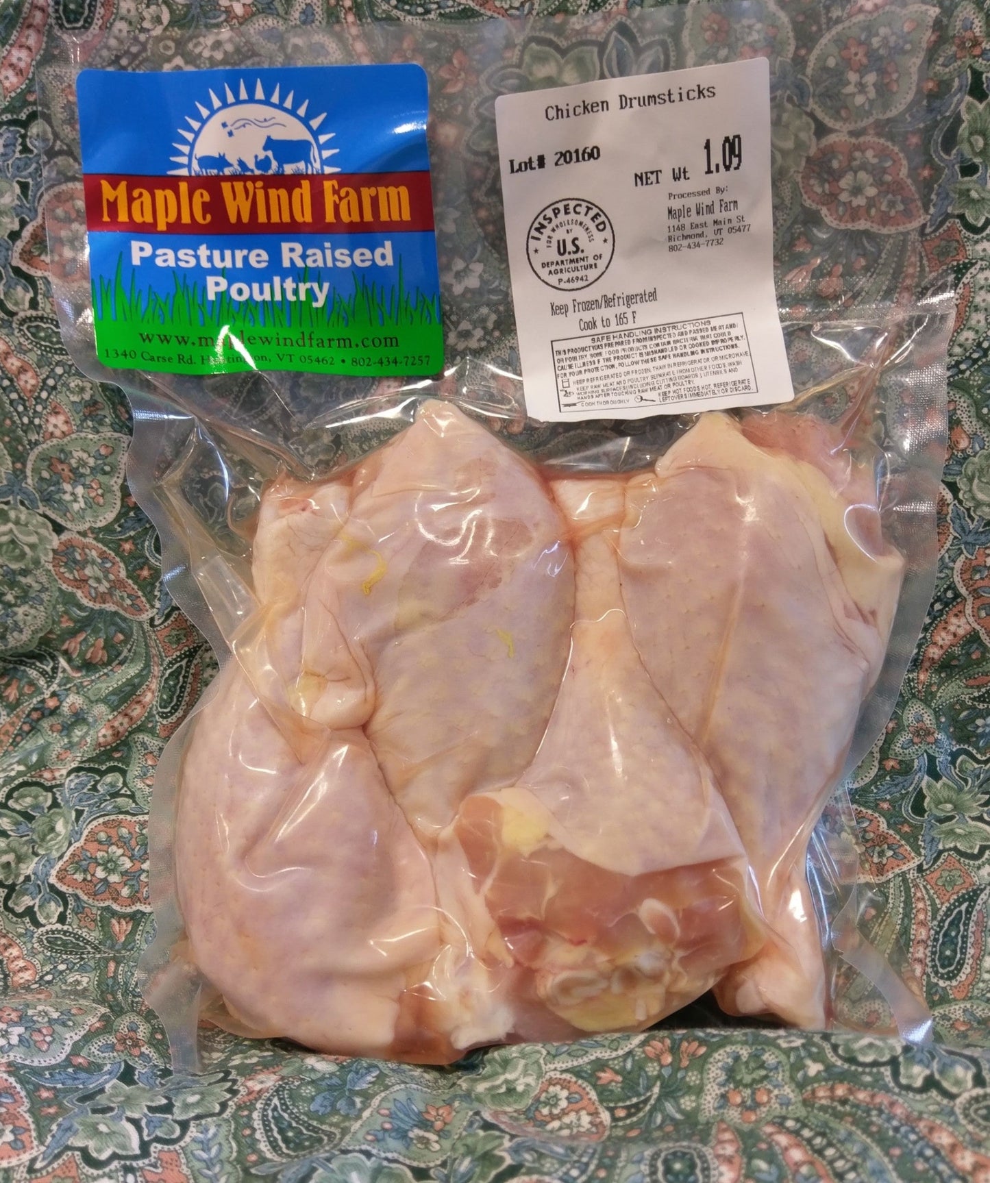 Retail Case (8 packages) - Drumsticks - Fresh