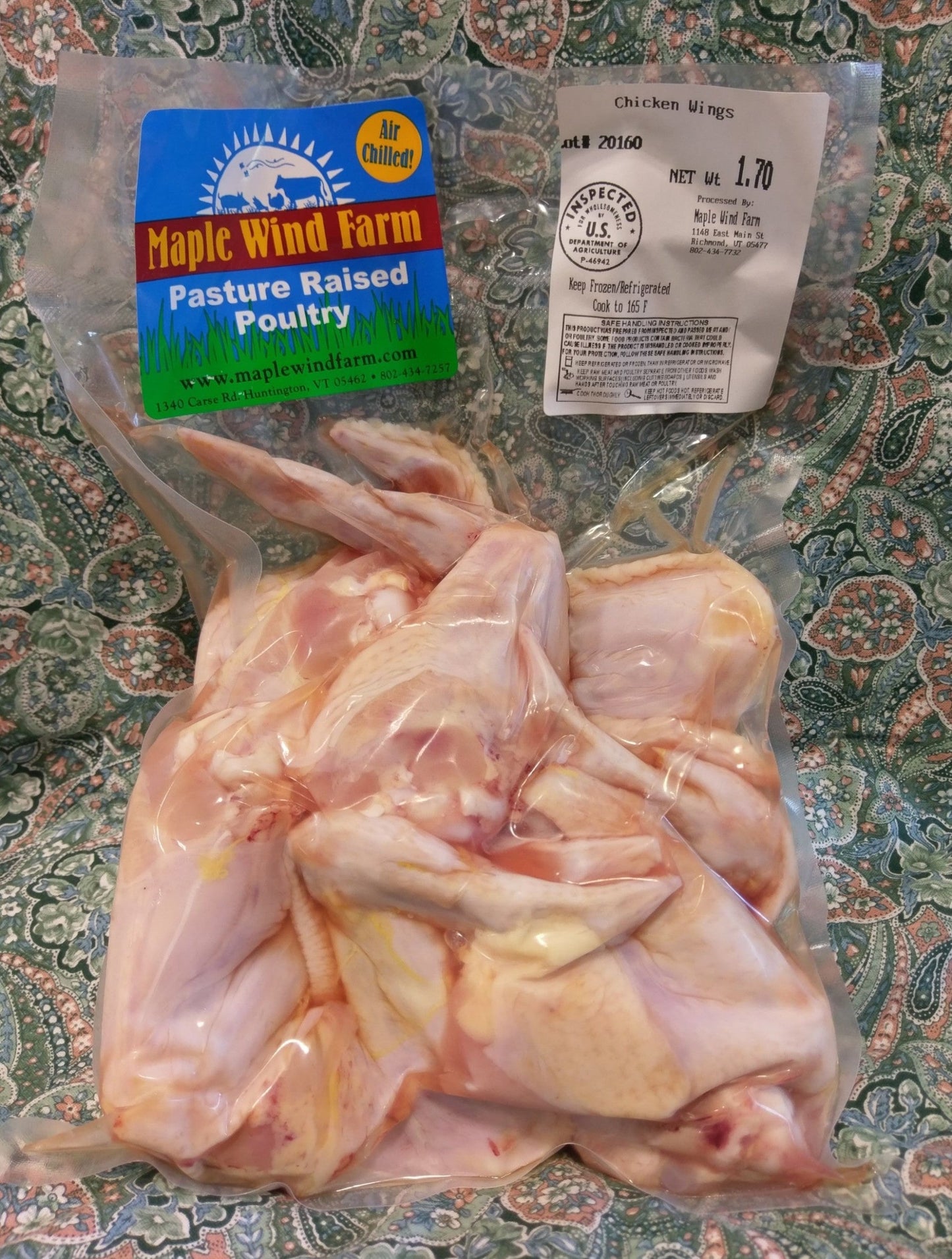 Retail Case (8 packages) - Wings - Fresh